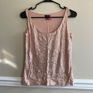 Talbots Sequin Tank